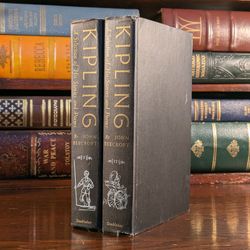 Kipling A Selection of His Stories and Poems 1956 2 Vol Set Beecroft Jungle Book