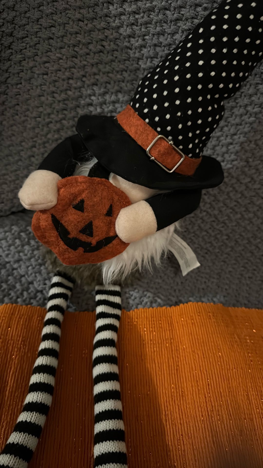 Halloween Gnome And Placemats