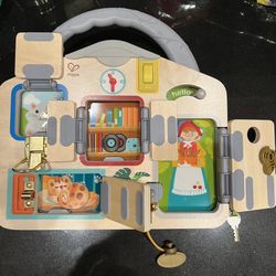 Hape Game Board Lock And Key