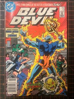 Blue Devil #13 (Newsstand Edition)