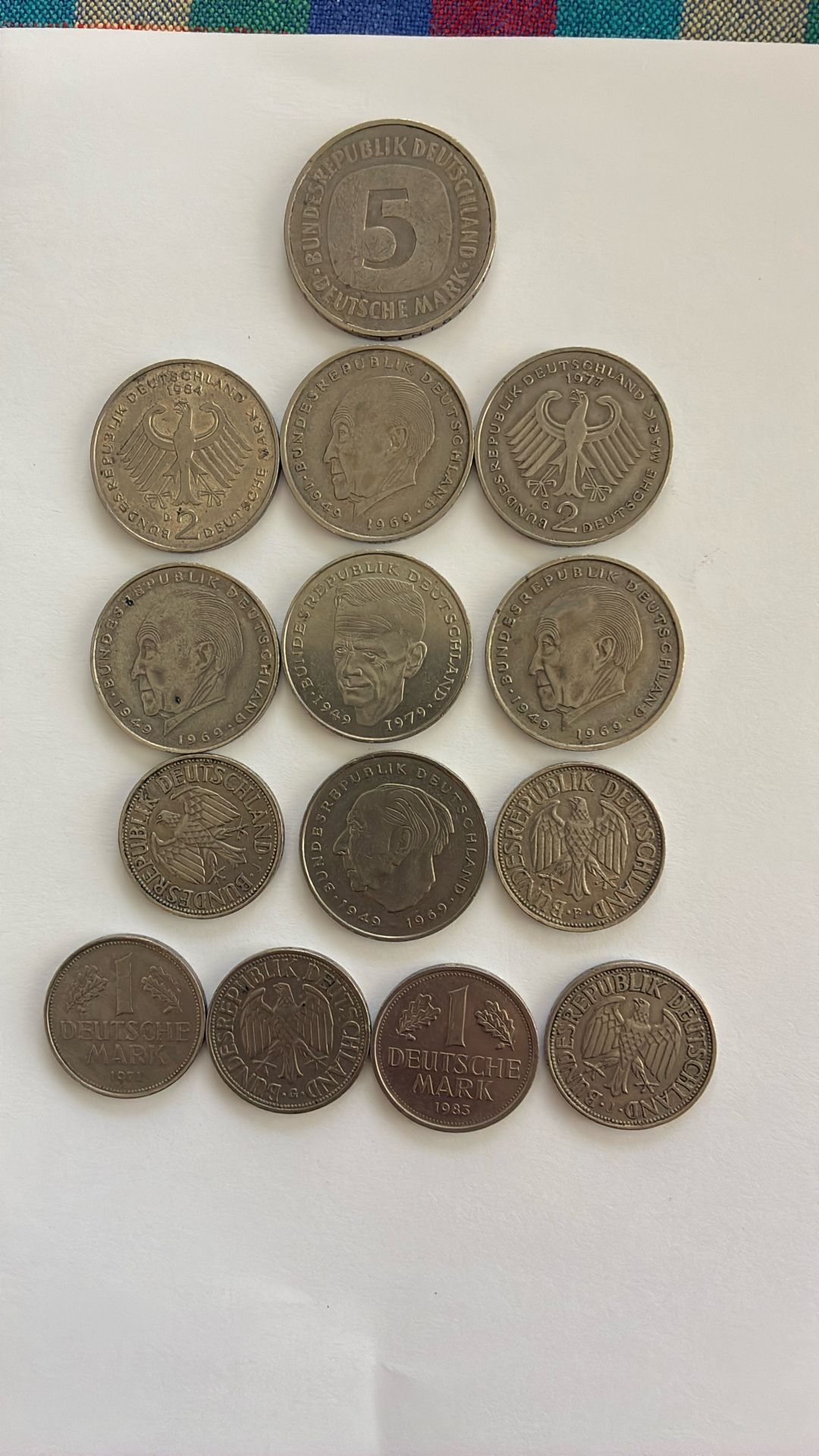 25. TWENTY FIVE GERMAN MARKS