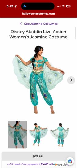 Jasmine costume