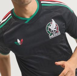 Mexico Black Jersey 🇲🇽 Green and White