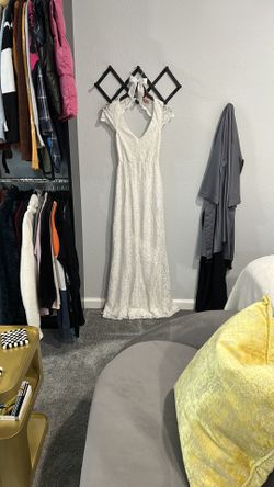 White Lace Wedding Dress