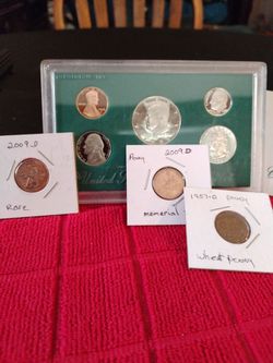 Coins.