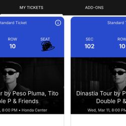 Peso Pluma With Tito Double P Wednesday March 11