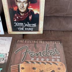 John Wayne And Fender 12.00 Each
