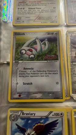 Slakoth Pokémon card 2007