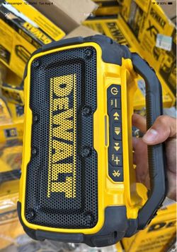 Dewalt bluetooth speaker tool only