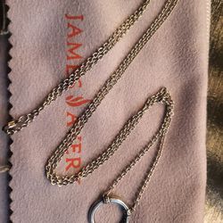 James Avery Charmholder Necklace