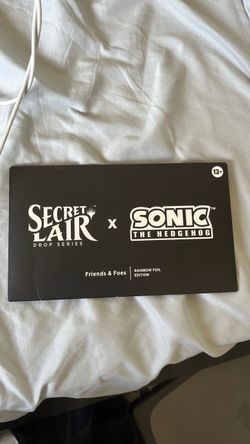 Secret lair X Sonic Friends & Foes SEALED