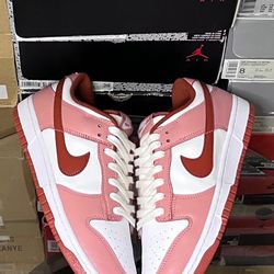 nike dunk low red stardust