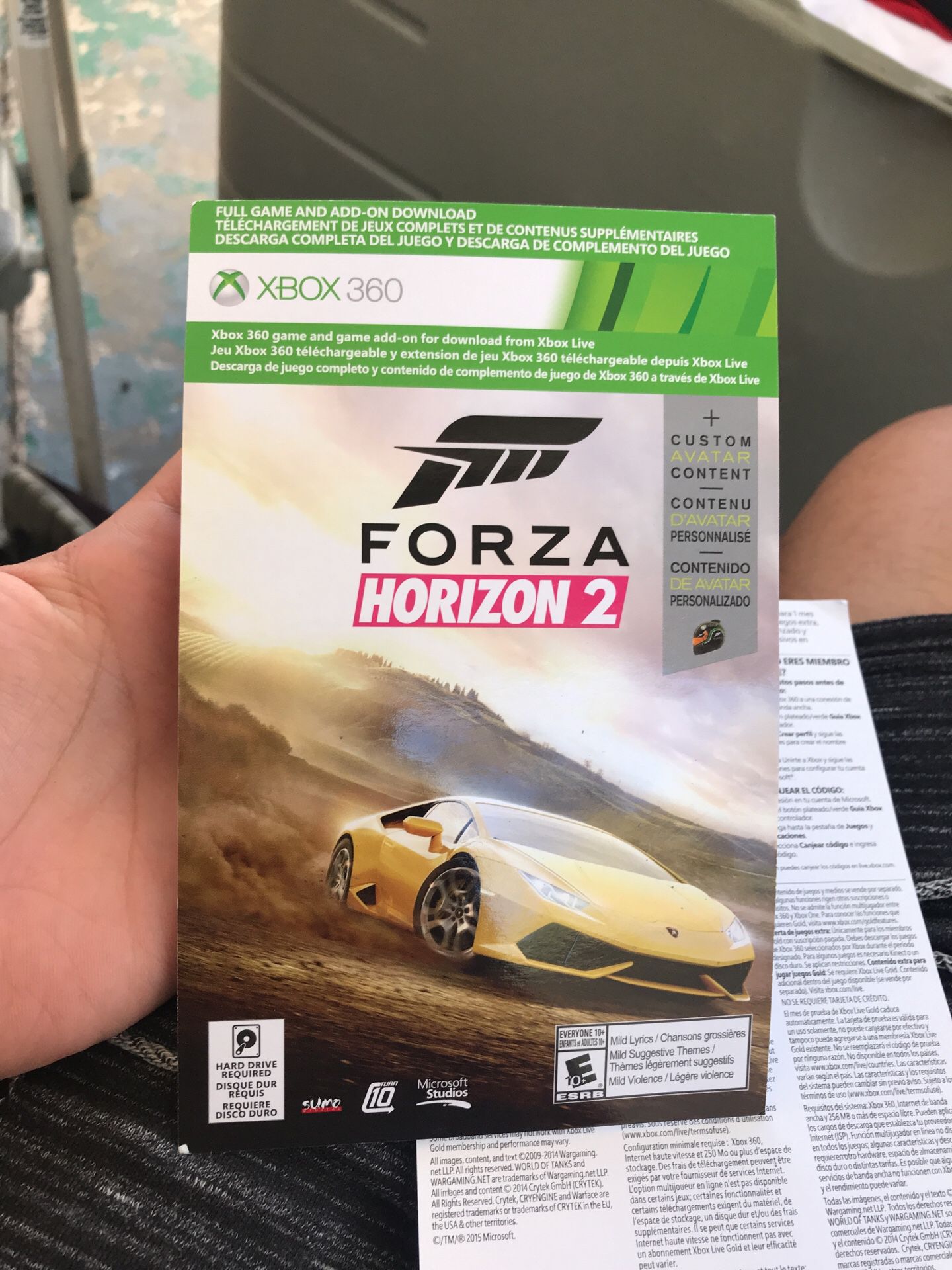 Forza Horizon 2 for Xbox One