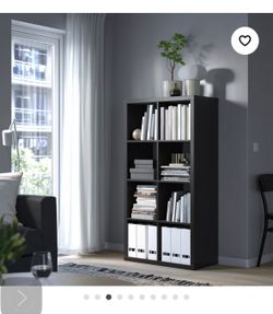 IKEA Black 8-Cube Storage