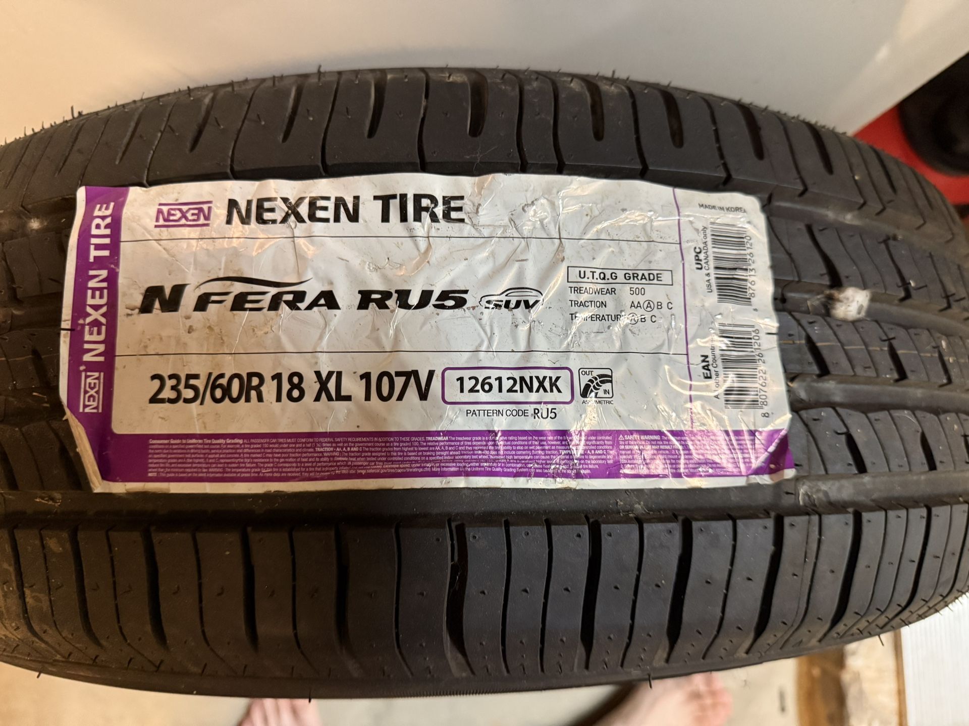 Unused Tire