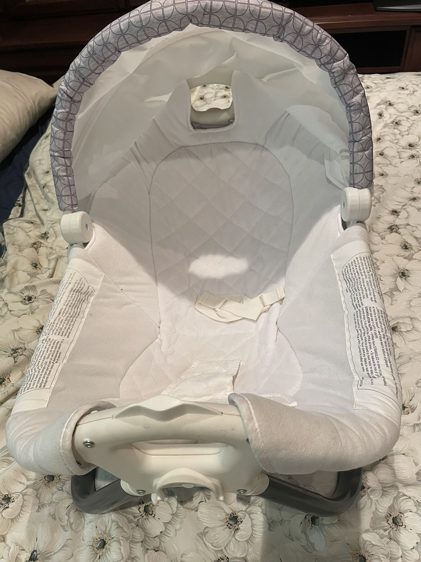 Baby Basinet and Diapers