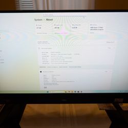 Dell 24" TouchScreen All-in-one Desktop PC - AMD Ryzen 5 7530U - 8GB RAM - 512GB SSD
