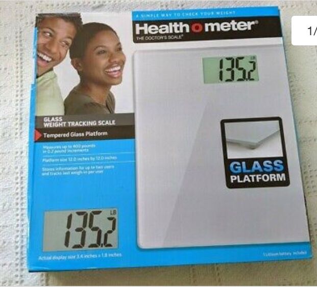 HEALTH O METER WEIGHT TRACKING SCALE