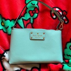 Greenish Kate Spade Purse 