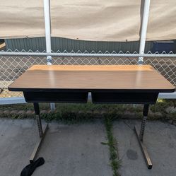School desk 2 seater