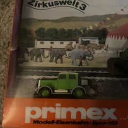 Primex Marklin H0 Scale 4586 Sarrasani Circus Train Flat Car Set Zirkuswelt 3