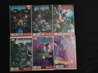 Ultimate FF #1-6 Complete Set Marvel Comics Fantastic Four