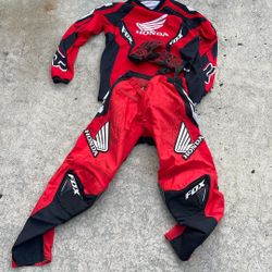 Motorcross , Fox Racing, Honda 34 Waist M Shirt