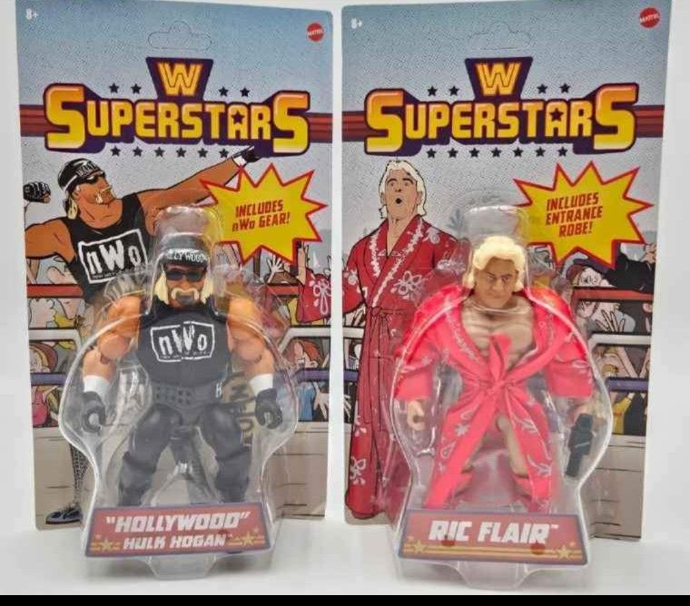 WWE Superstars Hulk Hogan And Ric Flair