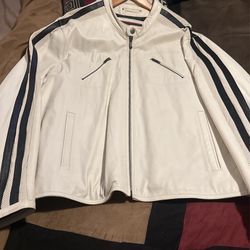 Leather Jacket With XXL