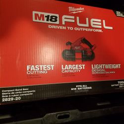Millwaukee Cordless Band Saw 