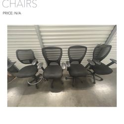 5 Office Chairs