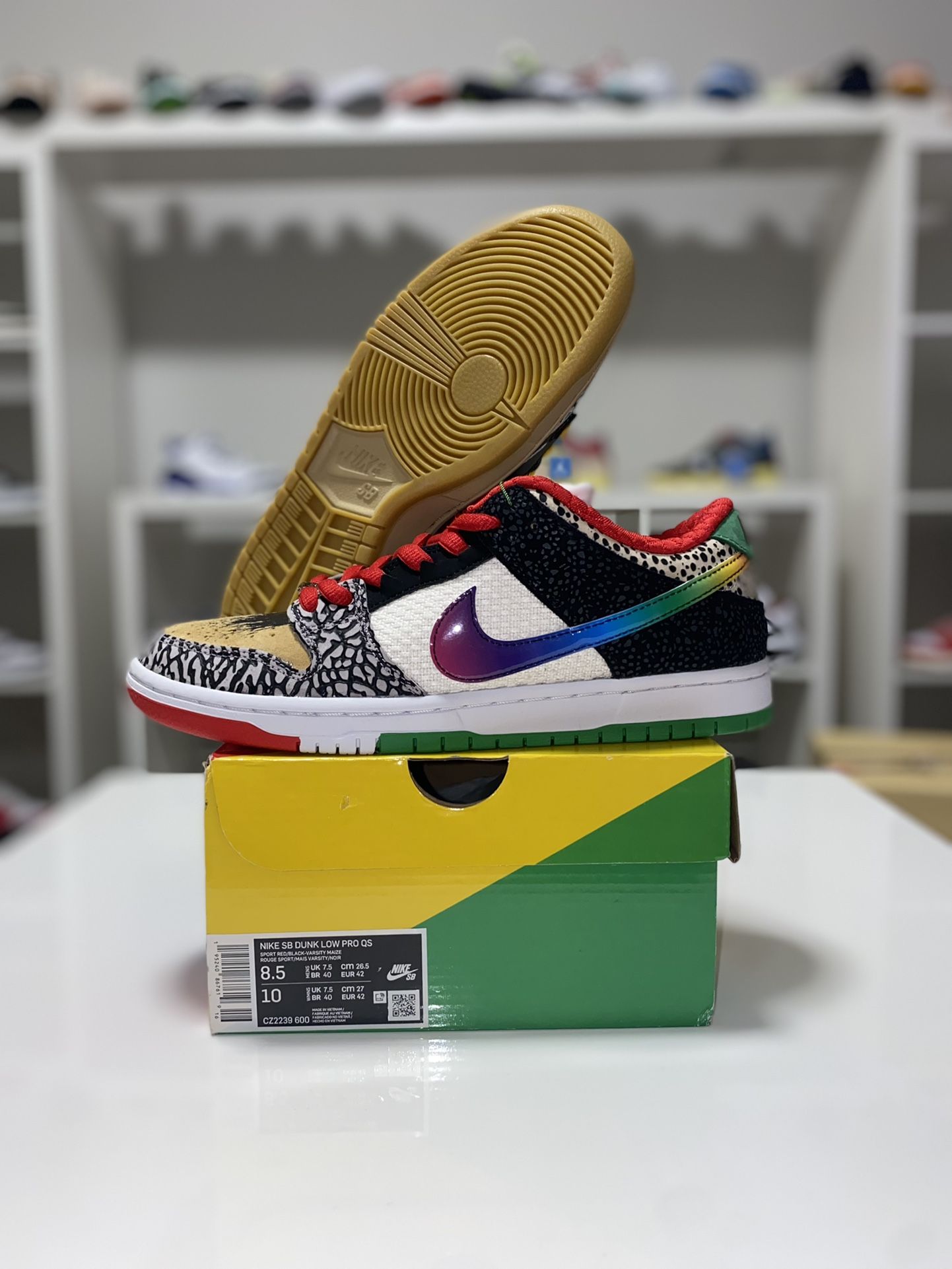 Nike Sb Dunk Low What The Paul Size 8.5 Deadstock - www 