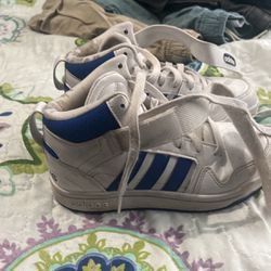Youth Size 1 High Top Adidas