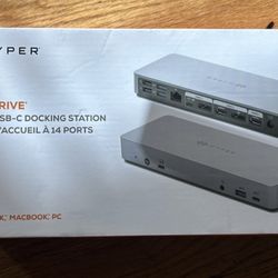 HyperDrive 14-Port USB-C Docking Station HD-GD1000