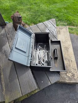 Tool Box with Wrenches included