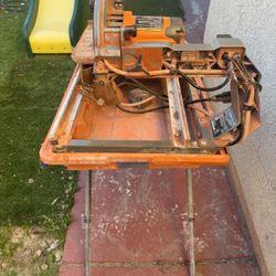 Tile Saw Ridgid