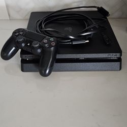 PS4 With Games And Controller