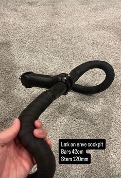 Enve bars and stem