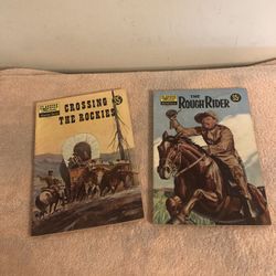Lot Of 2 Vintage Classics Illustrated Special Issue The Rough Rider
