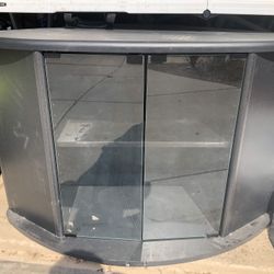 Tv Stand Almost Brand New *No Scratches Or Cracks* Just Dusty