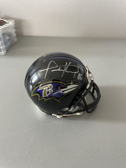 Todd Heap Signed Autographed NFL Mini Helmet Baltimore Ravens