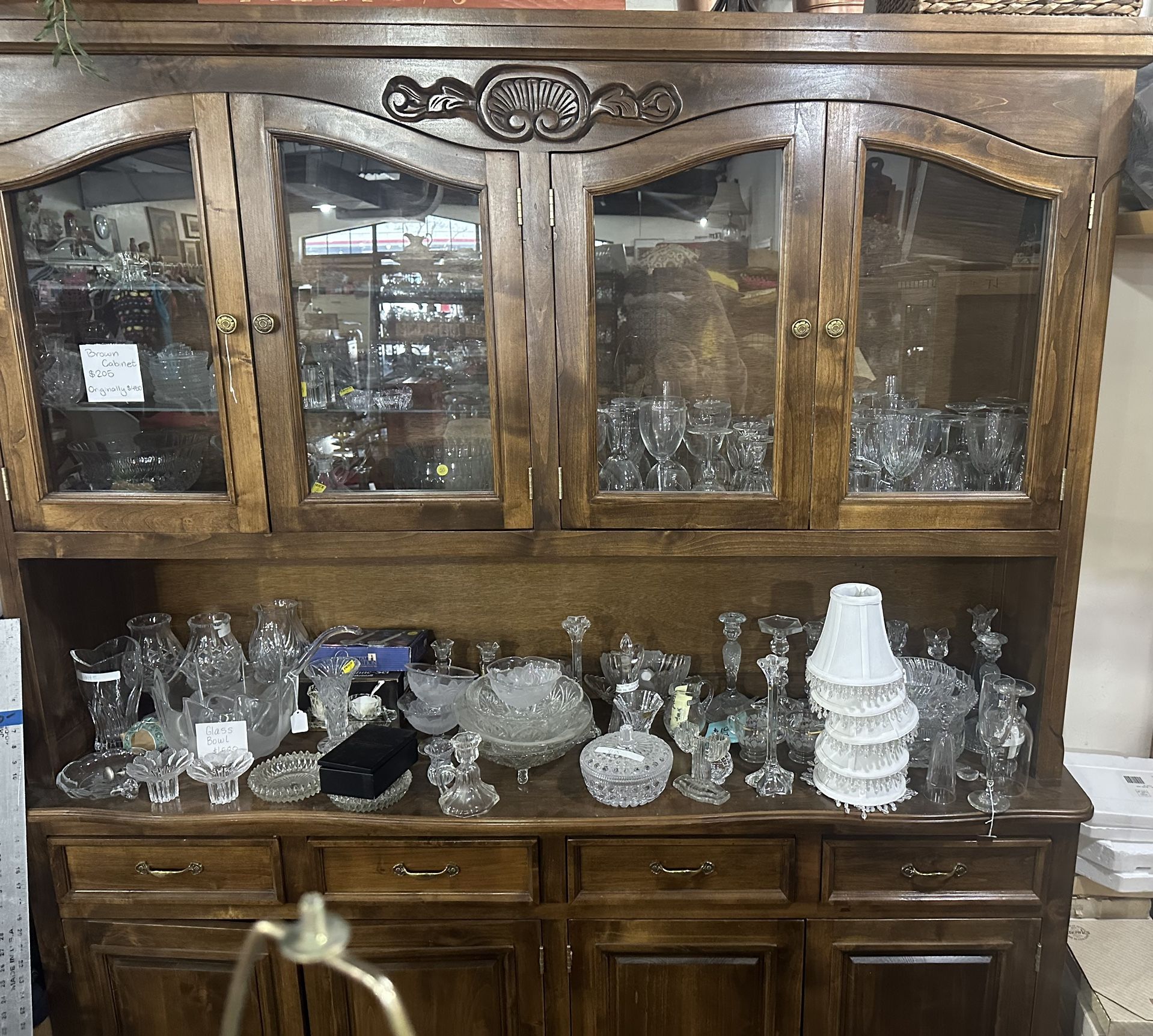Brown cabinet