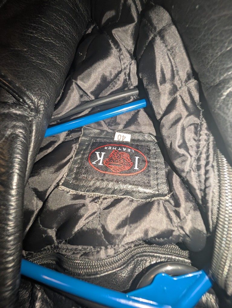 Leather Metal Jacket