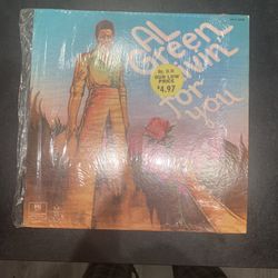 Al Green “Livin’ for You” Vinyl LP Hi Records ASHL 32082 VG+ w/ Shrink Soul Classic