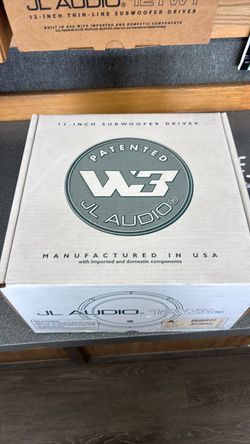 JL AUDIO 12W3V3