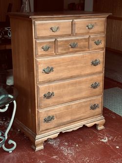 Kids solid wood chest of drawers
