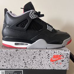 Air Jordan 4 Bred Reimagined
