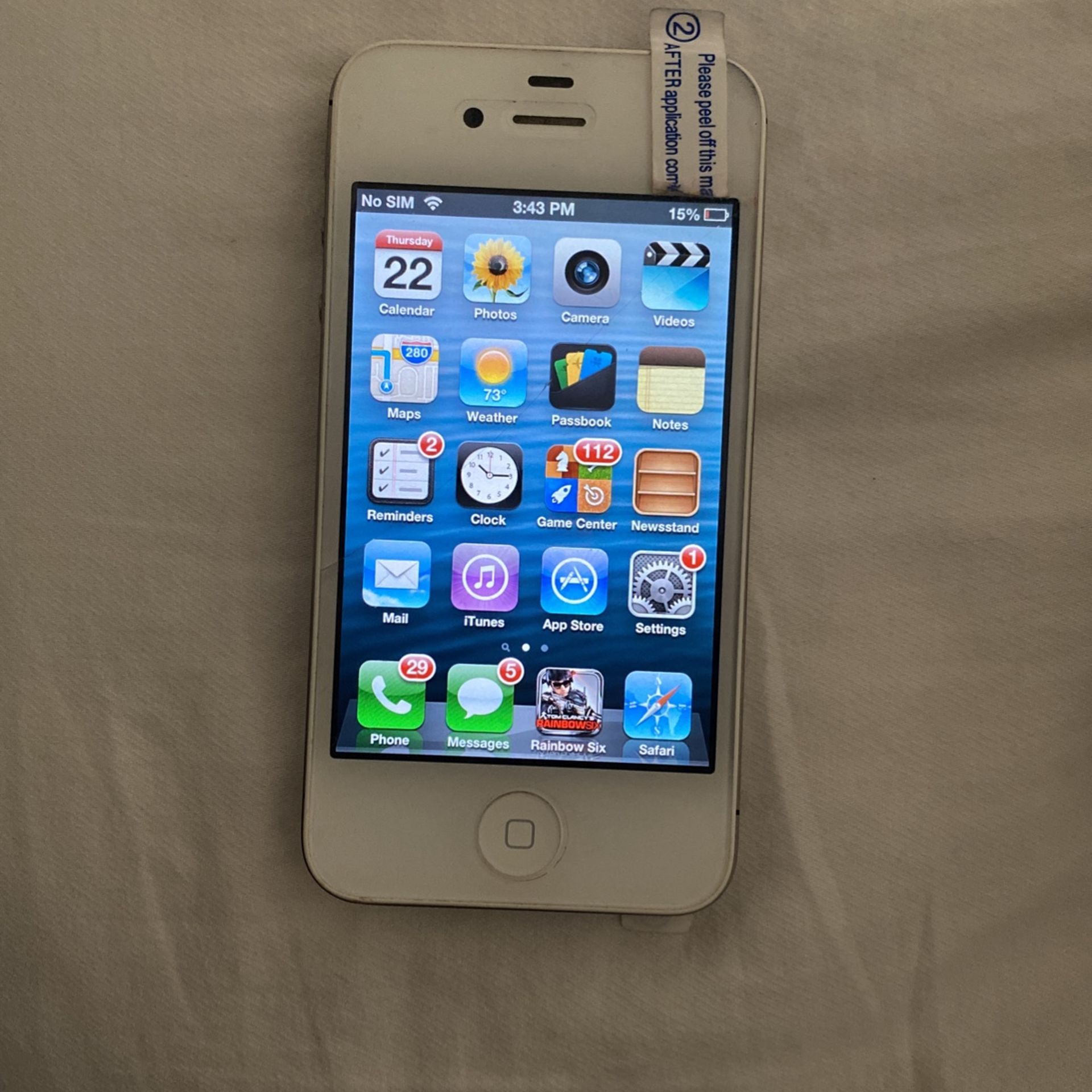 iPhone 4s iOS 6 for Sale in Lake View Terrace, CA - OfferUp