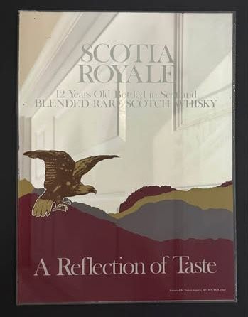 Mirror Sign Scotch Whiskey Man Cave Mancave just $5