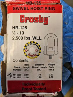Crosby Swivel Hoist Ring